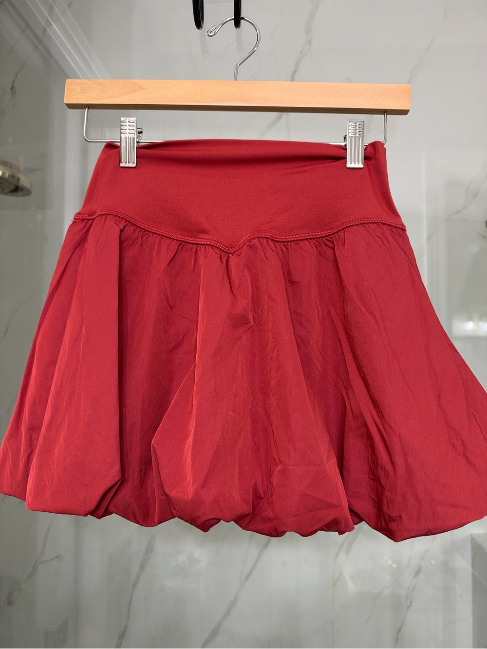 Women’s offline by aerie Red Bubble Skirt - Stretch Waist